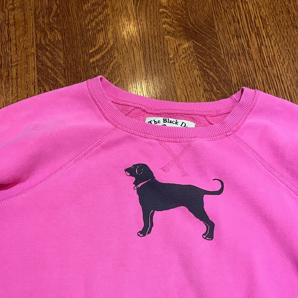 The Black Dog Ladies Classic Crewneck Sweatshirt - Picture 3 of 6